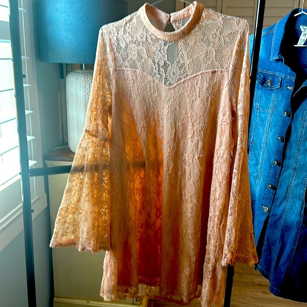 Lace Boho dress Filly Fair in a large